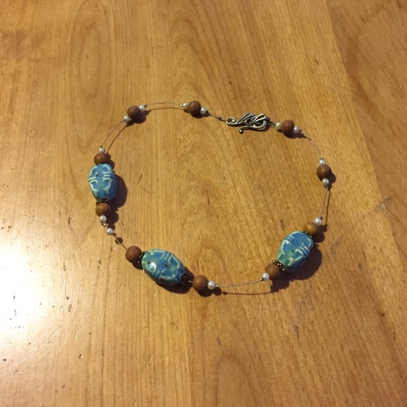 Handmade turquoise necklace
