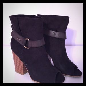 MIA Peep Toe Booties