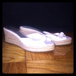 Jessica Simpson White Espadrilles