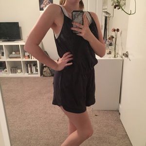 Dark Gray American Eagle Romper