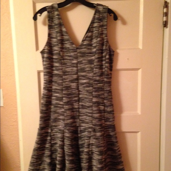 Reduced! Banana Republic Fit and Flare V Dress