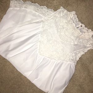 High Neck Sleeveless Shirt