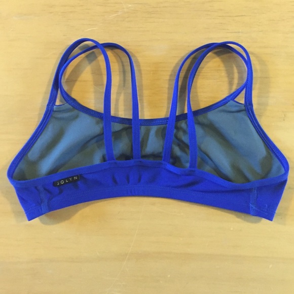 NWOT Jolyn Hitch Blueberry Top - Picture 2 of 3