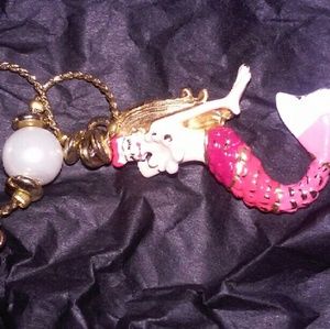 Nwt Betsey Johnson mermaid necklace