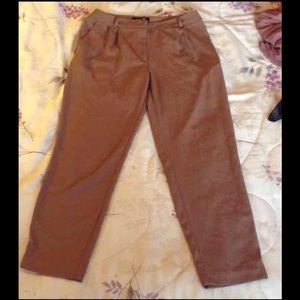 Brown dressy pants