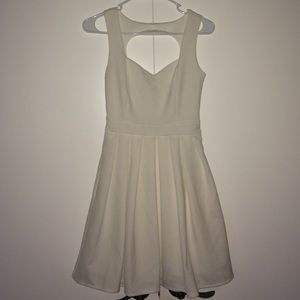 Heart cut out dress
