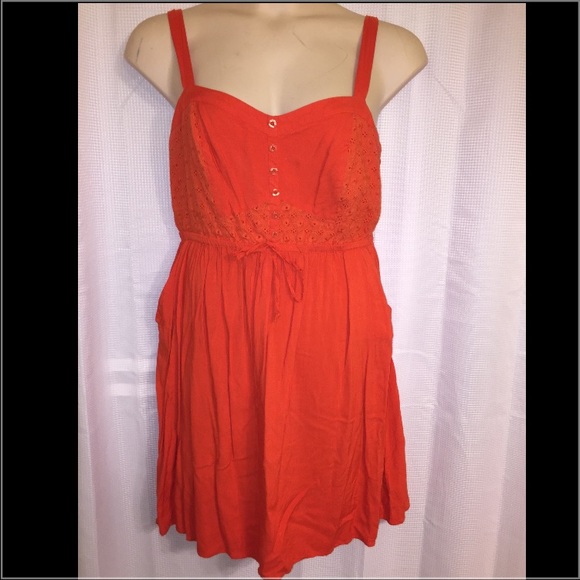Orange torrid dress