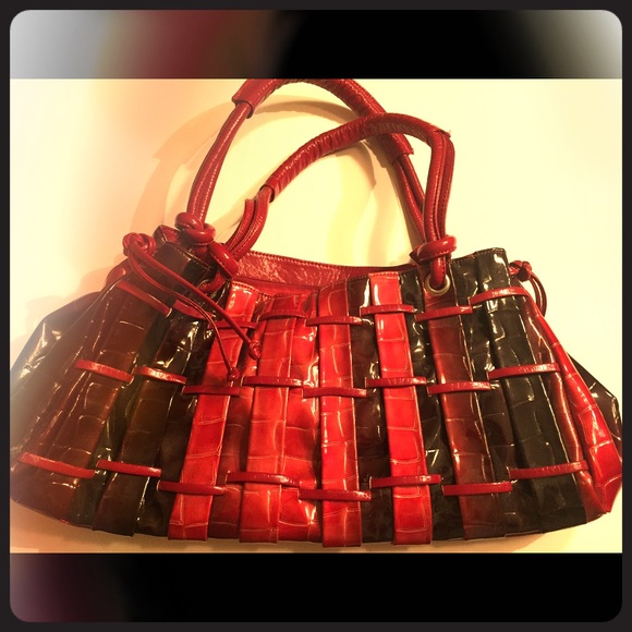 Purse Red and Black