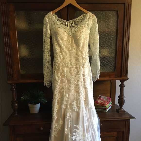 maggie sottero champagne wedding dress Anniston Wedding Dress: Maggie Sottero at Bridal Closet