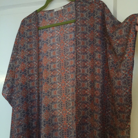 IKAT Print kimono size Medium - Picture 3 of 4