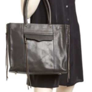 Rebecca Minkoff black tote bag
