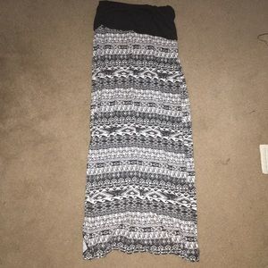 Cute Tribal Long Skirt