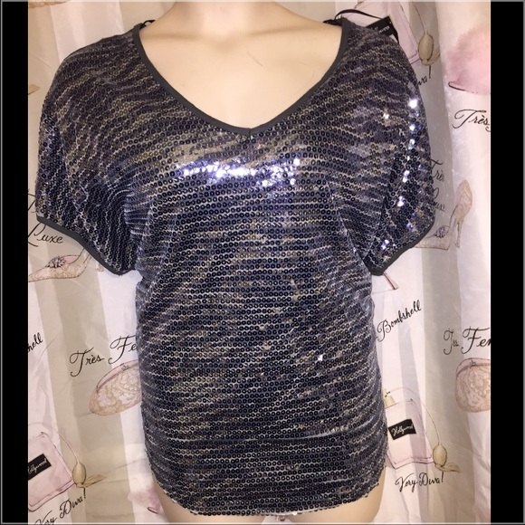 Torrid sequin top sz 1