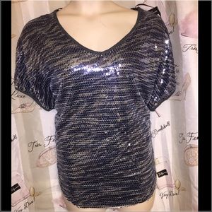 Torrid sequin top sz 1