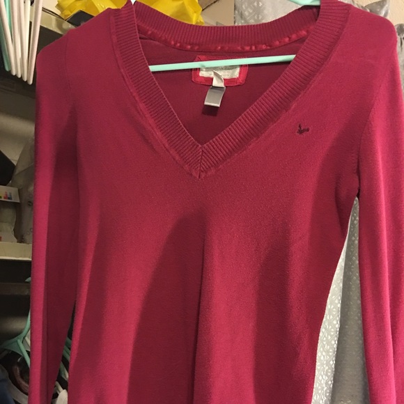 Pink Long Sleeve Sweater - Picture 1 of 2