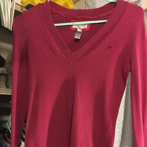Pink Long Sleeve Sweater