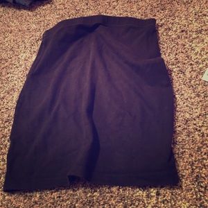 Cute black tight skirt