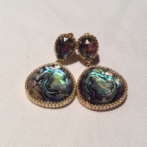 Kendra Scott Penny clip in Abalone Shell
