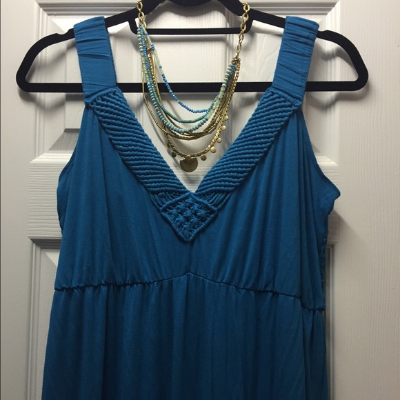 Blue Lane Bryant Maxi Dress