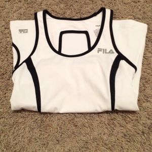 FILA White Tank Top