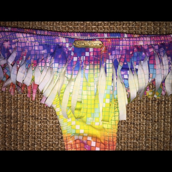 ❤️SOLD❤️ Multicolor Brazilian bikini bottoms - Picture 3 of 3