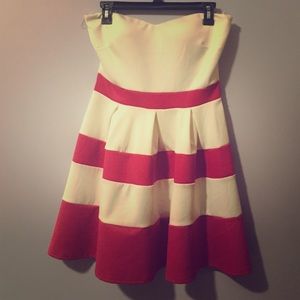 Candy striped dress
