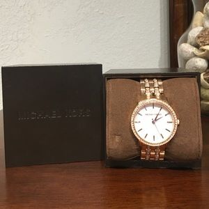 Michael Kors Rose Gold tone watch