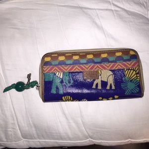 Fossil Key-Per Wallet with Elephant Details