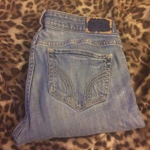 Distressed Hollister jeans