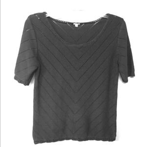 J.Crew Factory Navy sleeve sweater