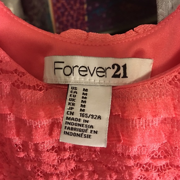 Coral Party Dress - Picture 2 of 2