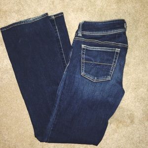 Dark Wash Bootcut AE Jeans