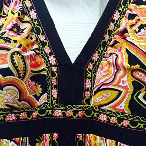 Paisley Multi Color Maxi Dress