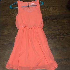 Peach dress! NEVER WORN