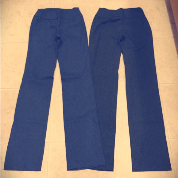 Lot of 2. Size XS JOE B pull on dress pants