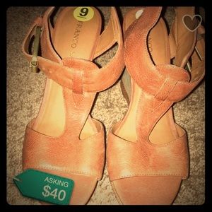 Franco Sarto wedge size 9
