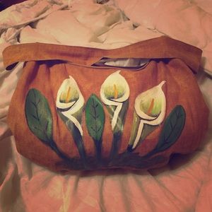 Super gorgeous hand painted purse