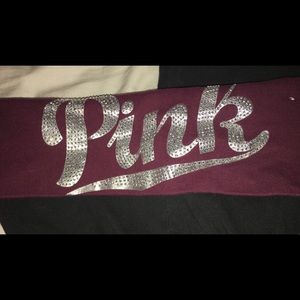 Pink boot cut yoga pants