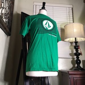 Green volcom shirt