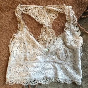 Urban Outfitters UO Kimchi Blue Racerback Lace Bra