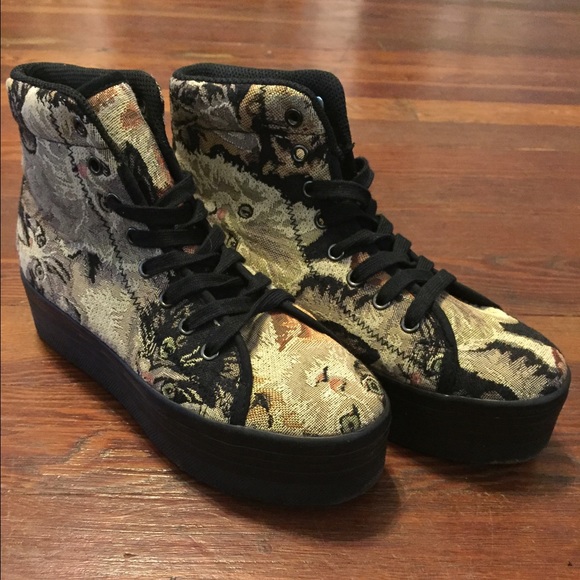 Jeffrey Campbell Hi-Ya Cat Sneakers