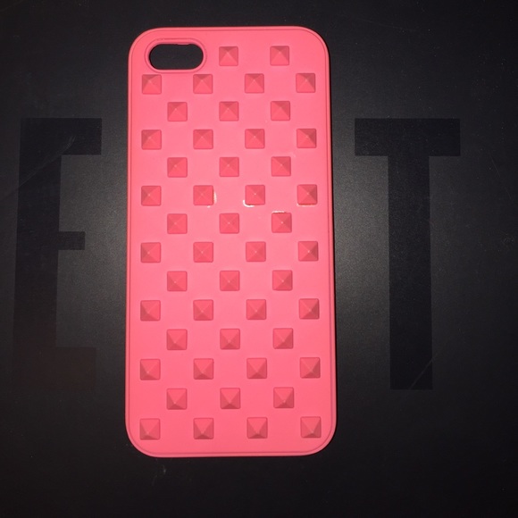 iPhone 5/5s pink spike case