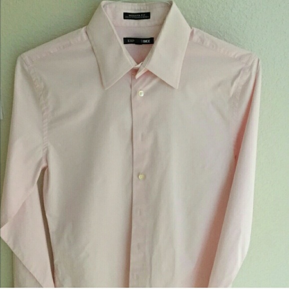 Express Pink Button Down - image 1