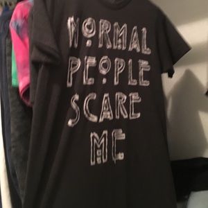 Normal people scare me shirt