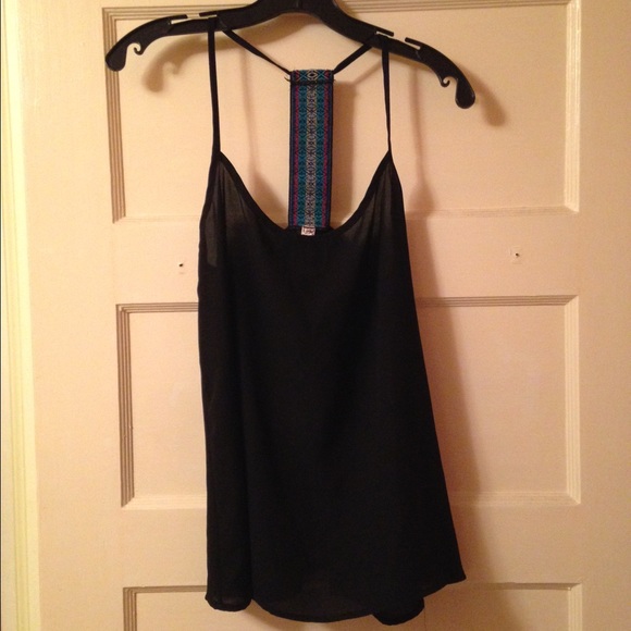 Black Racer Back Tank