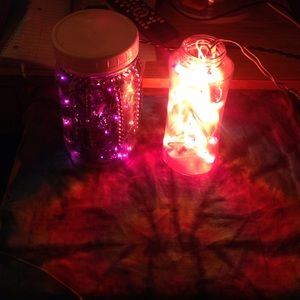 Decorative vibe lights. (Right side)