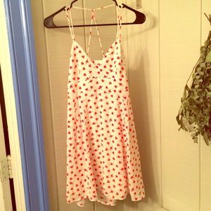 Express Open Back Double Strap Dress