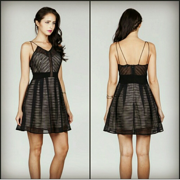 ARK & CO Striped Illusions dress