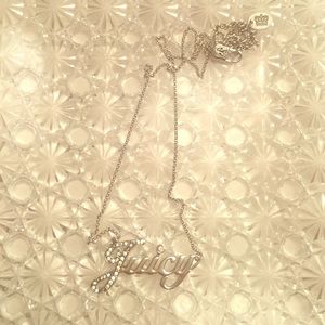 Juicy Couture Silver Necklace