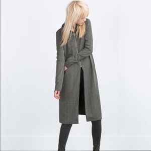 Zara high neck cardigan